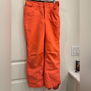 Roxy Orange Snow Pants